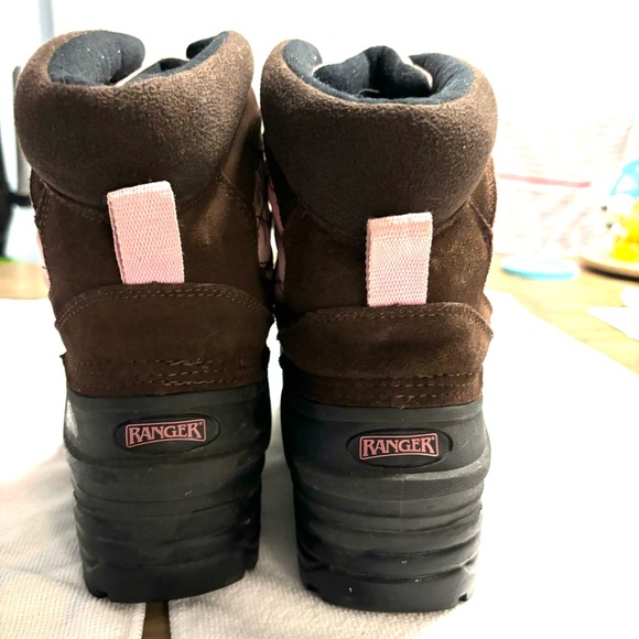 Realtree Camo duck boots Ranger insulated pink and green SZ 10 Worn once - Picture 7 of 15